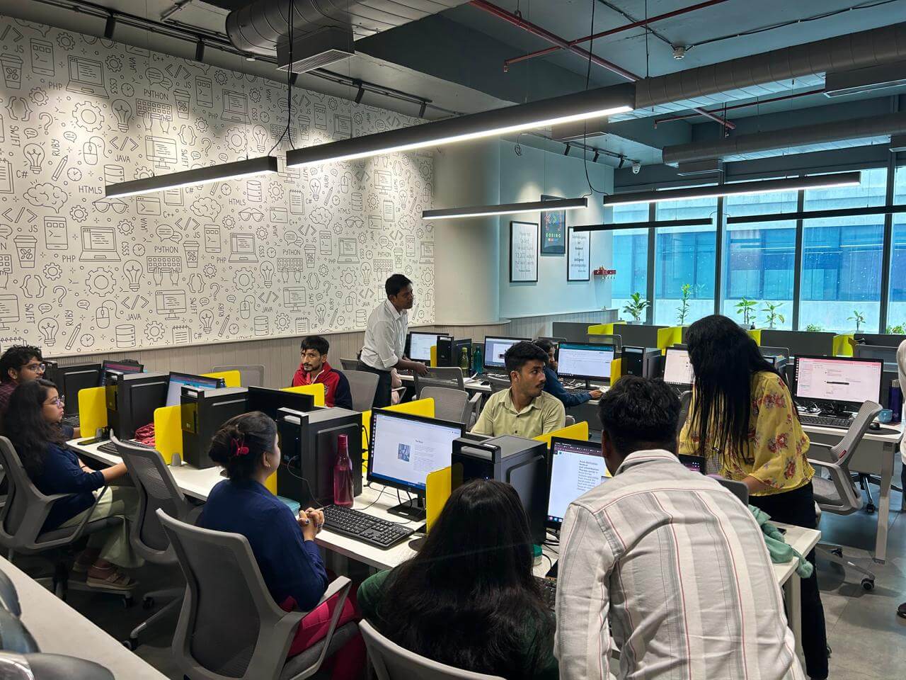 A closer look at our working day — original ZTS office photograph