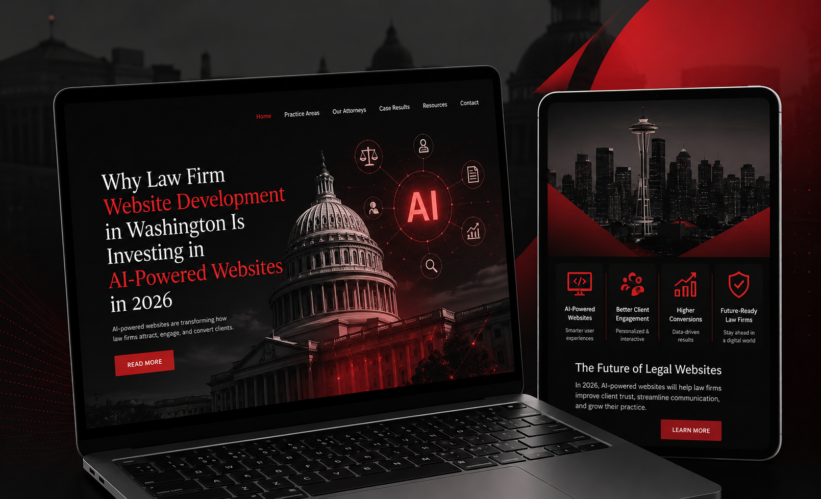 Law Firm Website Development in Washington